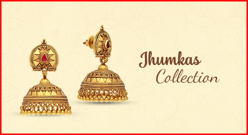 Gold Jhumka